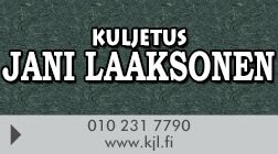 Kuljetus Jani Laaksonen logo